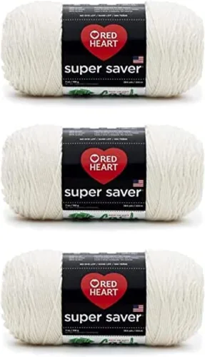 Vista 82 de Red Heart Hilo Super Saver, paquete de 3, Monet 3