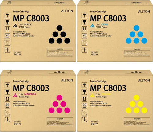 Vista 23 de C125P C125MF Cartucho de tóner compatible Ricoh 434060 434061 434062 434063 Cartucho de tóner de repuesto para impresora ricoh C125P C125MF C125 P