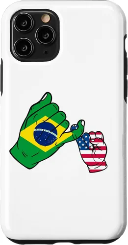 Vista 10 de iPhone 15 Parent and child Brazil USA family Case