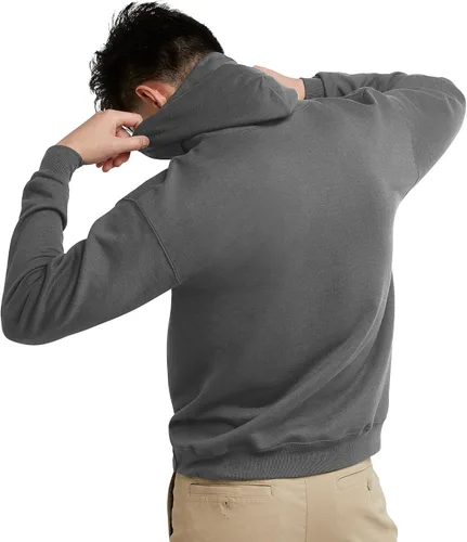 Vista 2 de Hanes mens Ecosmart Hoodie, Midweight Fleece Sweatshirt, Pullover Hooded Sweatshirt for Men