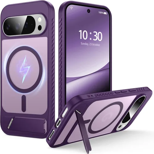 Vista 37 de Serie Soft Touch para Funda Google Pixel 7a, [Antihuellas] [Ajuste Delgado] con Protección Militar Borde de Silicona [A Prueba de Golpes]
