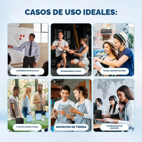 Vista 5 de WinBridge - Amplificador de voz inalámbrico con micrófono seguro
