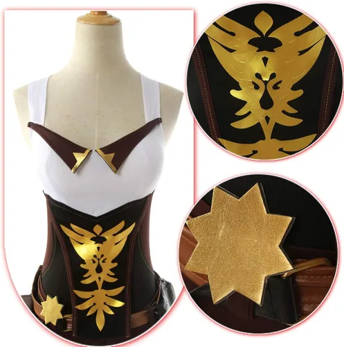 Vista 5 de NSPSTT Genshin Impact Cosplay Kokomi Cosplay Beidou Cosplay Yae Miko Cosplay