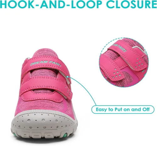 Vista 5 de DREAM PAIRS Zapatillas de senderismo antideslizantes para niños y niñas