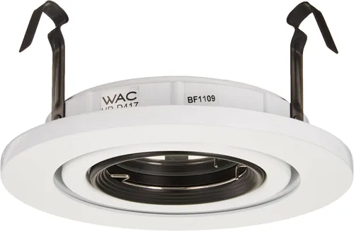 Vista 2 de WAC Lighting, Borde de cardán ajustable de 4 pulgadas en blanco