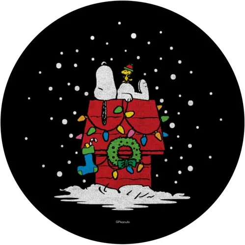 Vista 3 de Peanuts Holiday Snoopy Lit Up PopSockets - Agarre y soporte para teléfonos y tabletas
