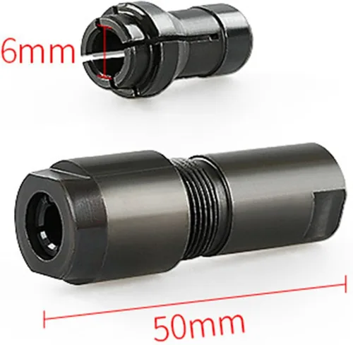Vista 6 de KLKCMS Adaptador de amoladora angular duradero a amoladora recta universal M10 para corte de pulido, 0.236 in