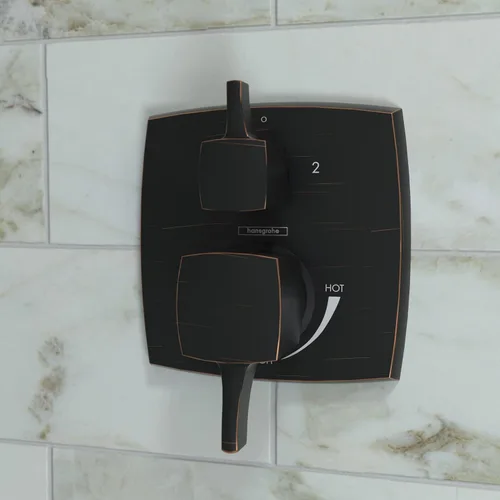 Vista 21 de hansgrohe Ecostat Classic 15769001 - Válvula de ducha de equilibrio de presión cromada