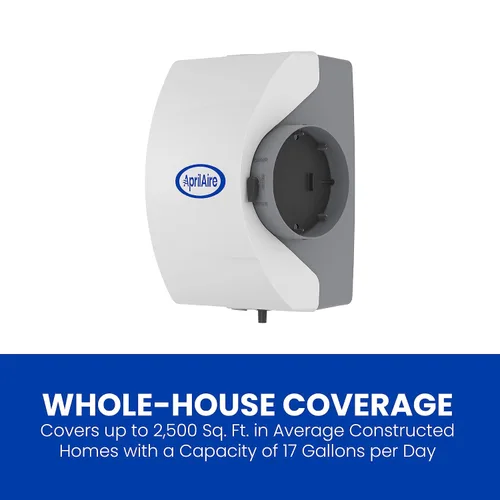Vista 5 de AprilAire 400 Humidificador para toda la casa, humidificador automático para ahorrar agua, humidificador de gran capacidad para toda la casa
