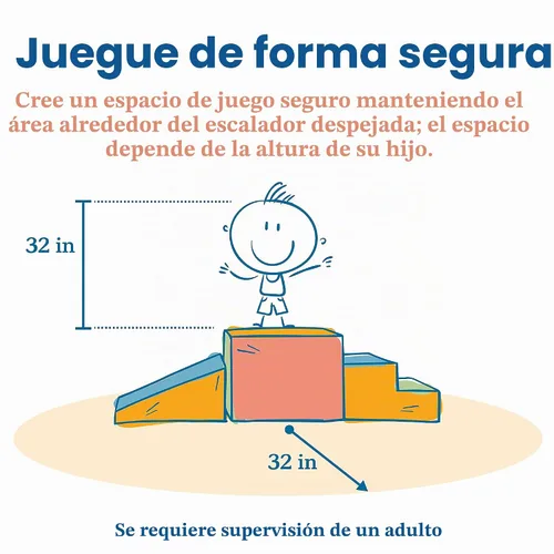 Vista 6 de ECR4Kids escalador de juguete individual de espuma con túnel, para enseñanza primaria Surtido