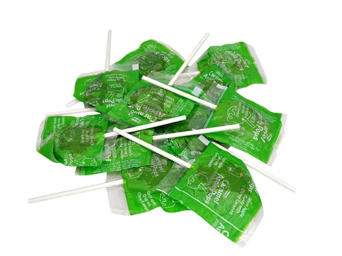 Vista 4 de Tootsie Roll Caramelo Apple Pops - Bolsa de 12.7 onzas