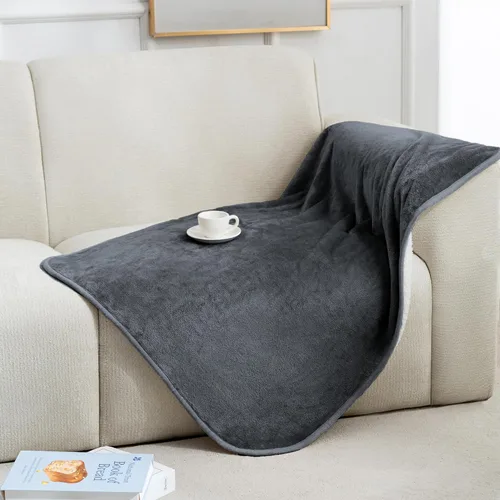 Vista 37 de gogobunny Manta de cama impermeable, manta reversible de forro polar Sherpa para perro, cachorro y gato, funda para muebles que protege la cama Beige