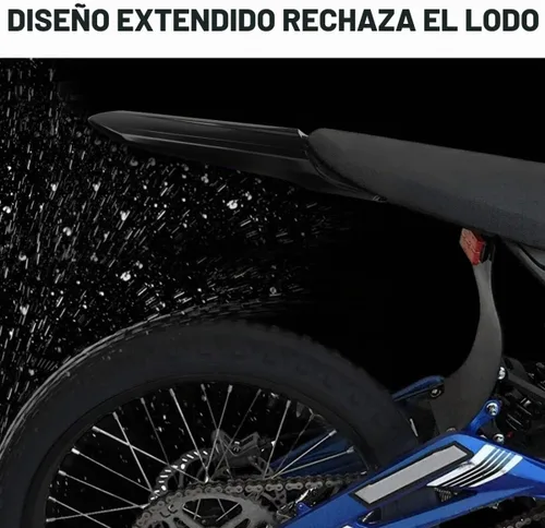 Vista 3 de Guardabarros trasero modificado extendido más largo para Segway Sur-Ron Light Bee X y S, protector de guardabarros extra largo mejorado, protector