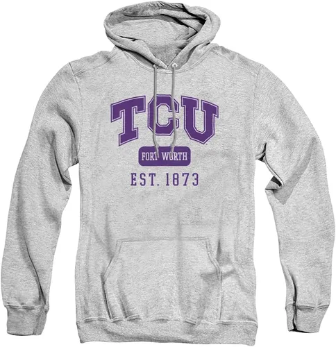 Vista 27 de LOGOVISION Colección de sudaderas con capucha unisex con diseño oficial de Collegiate Est. Date para hombres y mujeres