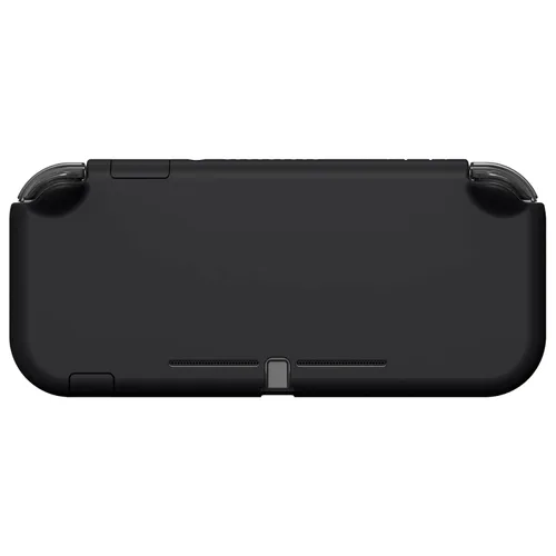 Vista 6 de eXtremeRate PlayVital Black Protective Grip Case for Nintendo Switch Lite, Hard Cover Protector for Nintendo Switch Lite - Screen Protector & Thumb