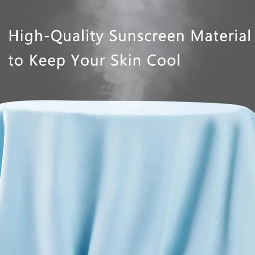 Vista 5 de Protector facial unisex UV multiusos protector para el cuello, polaina elástica para la cara con bucles para las orejas