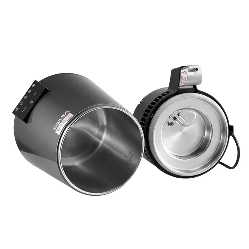 Vista 11 de VEVOR Destilador de Agua de 1750W, Fabricante de Agua Destilada de 0.4 Gal/H con Garrafa de Vidrio, Máquina Destiladora de Encimera de 4L/1.1 Gal