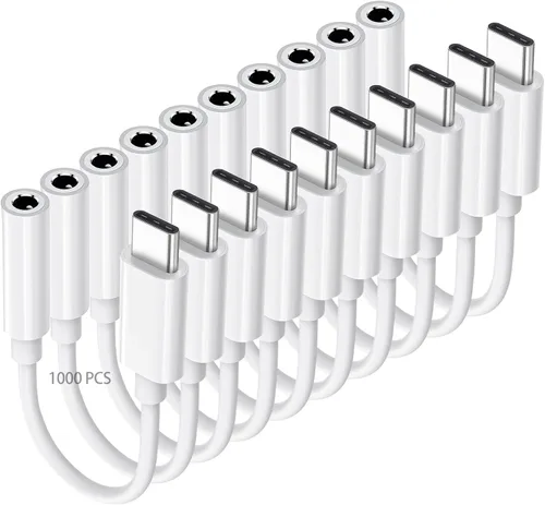 Vista 12 de Adaptador USB C a conector de auriculares de 0.138 in para iPhone 16/16 Pro/15/15 Pro/Pro Max/Plus, cable auxiliar tipo C compatible con iPad