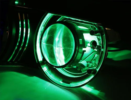 Vista 4 de 3-SMD Cintas LED para focos proyectores delanteros, Verde