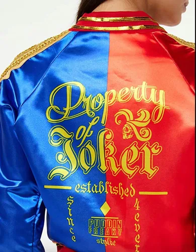 Vista 4 de Disfraz Harley Quinn de Suicide Squad para mujer, marca Rubie's