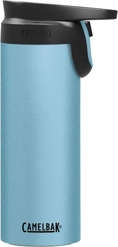 Vista 34 de CamelBak Forge Flow - Taza de viaje aislada de acero inoxidable, color negro, 16 onzas