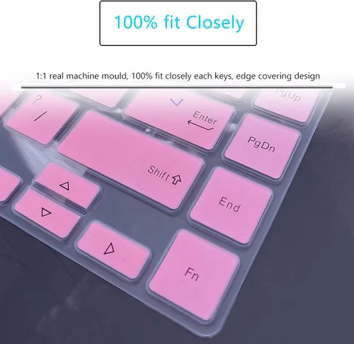 Vista 6 de Funda de teclado para ASUS ZenBook 14 UX435 Q407IQ, VivoBook Flip 14 TM420IA/UA TP470, 14" Asus E410 L410, VivoBook S14 S433 S435 M433 M413 X413