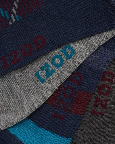 Vista 5 de IZOD Calcetines de vestir para hombre, calcetines ligeros y cómodos (paquete de 10)
