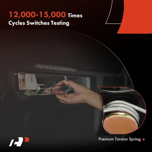 Vista 6 de A-Premium Manija del maletero de la puerta trasera compatible con Toyota Sienna 1998-2003, Sequoia 2001-2007 – Ensamblaje de la manija de la puerta