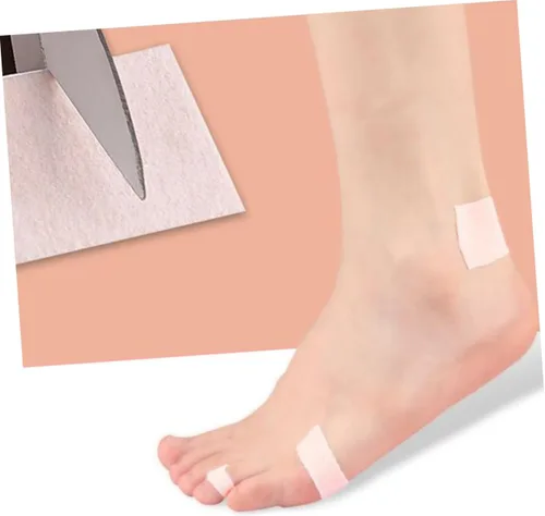 Vista 2 de FRCOLOR Protectores Zapatos Vendajes para Pies Cinta de Fricción en el Talón Parche Cinta Parches para Muslos Interiores Adhesión Fuerte
