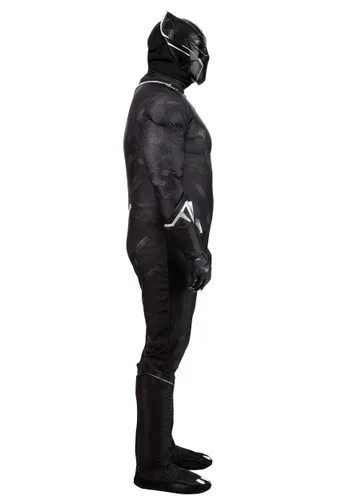 Vista 3 de Disfraz Premium de Marvel Black Panther Talla Plus para Hombre Multicolor