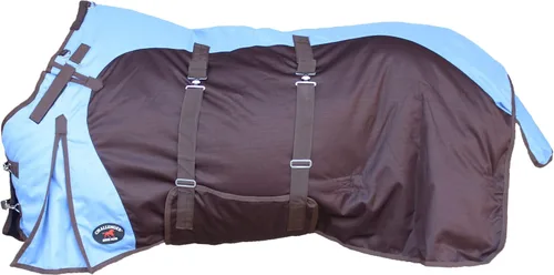 Vista 17 de CHALLENGER Manta de invierno de 60 pulgadas 1200D Horse Turnout impermeable de peso pesado 5EE20BG