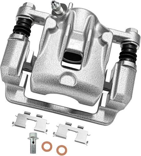 Vista 11 de cciyu Conjunto de pinza de freno trasera izquierda 18B4644A con soporte para Buick Rendezvous, para Chevy Venture, para Oldsmobile Silhouette