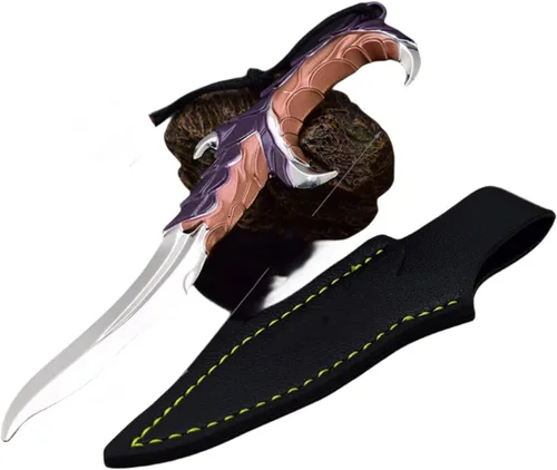 Vista 6 de UGLYAF Valorant - Juego de cuchillos Karambit Champion - Modelo de cuchillo de garra (juego de caja Champion 2023)