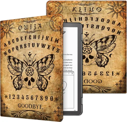 Vista 87 de Funda para Kindle básico de 6 pulgadas (11.ª generación), múltiples ángulos, piel sintética, delgada, con función de encendido y apagado automático
