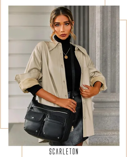 Vista 7 de Scarleton Crossbody Bags for Women, Crossbody Purses for Women, Women's Crossbody Handbags with Multiple Pockets, H1800