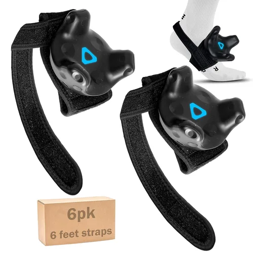 Vista 22 de Skywin VR Tracker Belt & VR Tracker Straps for HTC Vive System, 2 Pack Adjustable Belt and Hand Straps for VR Full Body Tracking