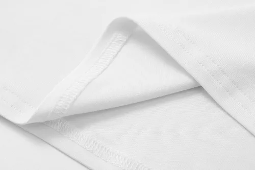 Vista 6 de Playera de manga corta, de OThread & Co., playera básica con cuello bote, para mujer