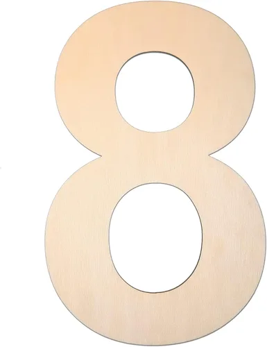 Vista 31 de Letra A de madera de 12 pulgadas, letra A de 1/4 de pulgada de grosor, grande de madera sin terminar para manualidades, decoración de pared del hogar