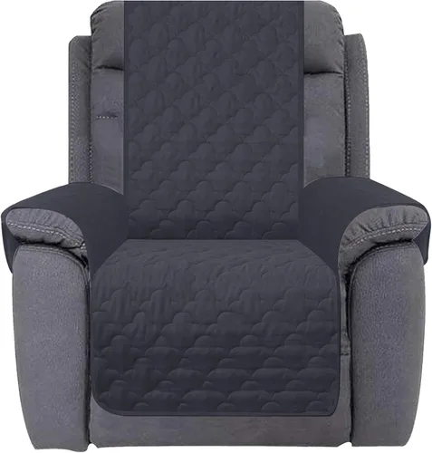 Vista 10 de CHHKON Funda impermeable y antideslizante para sillón reclinable que se mantiene en su lugar, cubierta de sofá para perros, protector de muebles