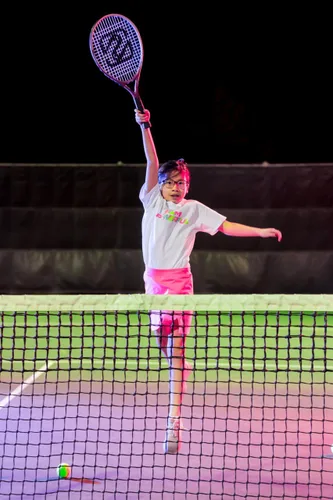 Vista 9 de Raqueta de tenis para niños de 21 pulgadas, ligera raqueta de tenis junior de 21 pulgadas para edades de 6 a 8 años, aluminio duradero con agarre
