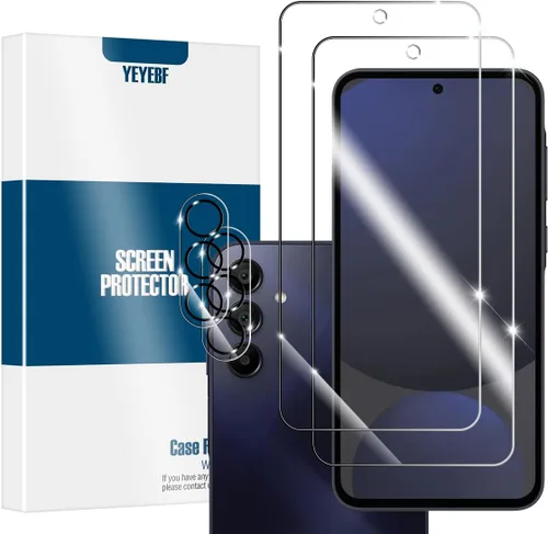 Vista 17 de Protector de pantalla de vidrio templado transparente para Galaxy S20 FE HD + protectores de lente de cámara, [2+2 unidades] [vidrio 3D]