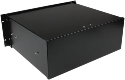 Vista 3 de StarTech.com Cajón de montaje en rack de 4U 55 libras (55.1 lbs) Cajón de acero 4U para rack o gabinete de equipo de red AV Sever de 19 pulgadas