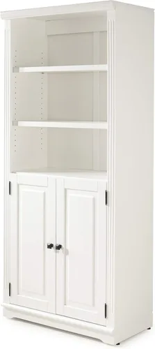 Vista 8 de Camaflexi Newport - Librería con puertas, acabado moca y negro Moka & Negro