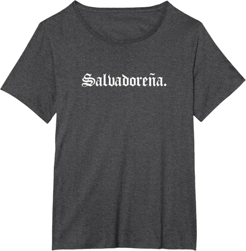 Vista 21 de Camiseta Salvadoreña Mujer, Negro