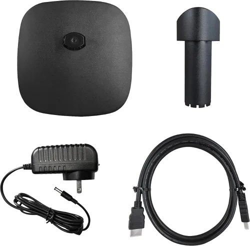 Vista 4 de Amazon Basics Monitor de 24 Pulgadas (23.8 Pulgadas visibles), FHD 1080P, Máx 100Hz, Compatible con VESA, Altavoces Integrados, Negro