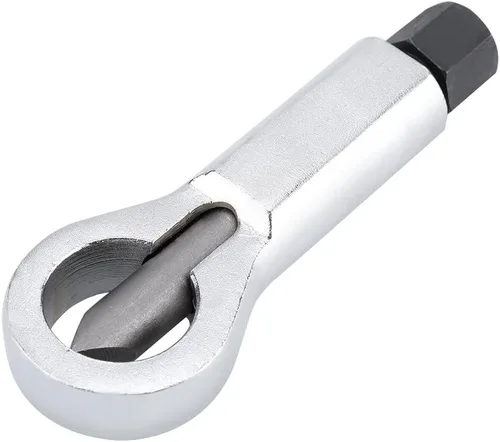 Vista 6 de Divisor de tuercas, triturador manual de tuercas, herramienta extractora de galletas, acero resistente, oxidado, dañado, corroído, atascado