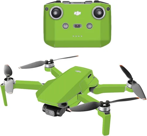 Vista 13 de MightySkins - Compatible con DJI Mini 2 Dron portátil - Rubor sólido Funda protectora de vinilo duradera y única Fácil de aplicar, quitar