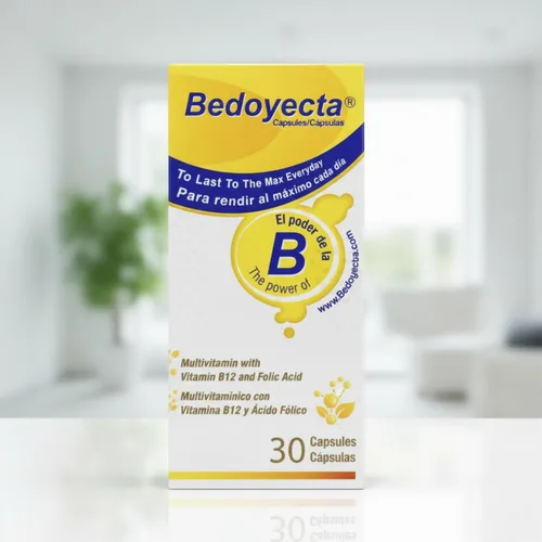 Vista 5 de Bedoyecta Multivitamínico y Suplemento para Hombres y Mujeres, 30 Cápsulas