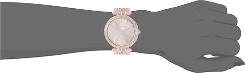 Vista 2 de Michael Kors Reloj Darci en tono oro rosa MK4327 para mujer, Rose gold, Movimiento de cuarzo
