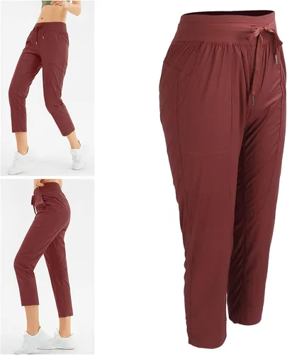 Vista 4 de Betued Sweatpants Women Casual Drawstring Jogging Pants Breathable Com, Running Pants fortable Fitness Sweatpants Drawstring